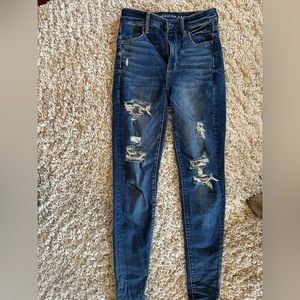 American Eagle super stretch jeans